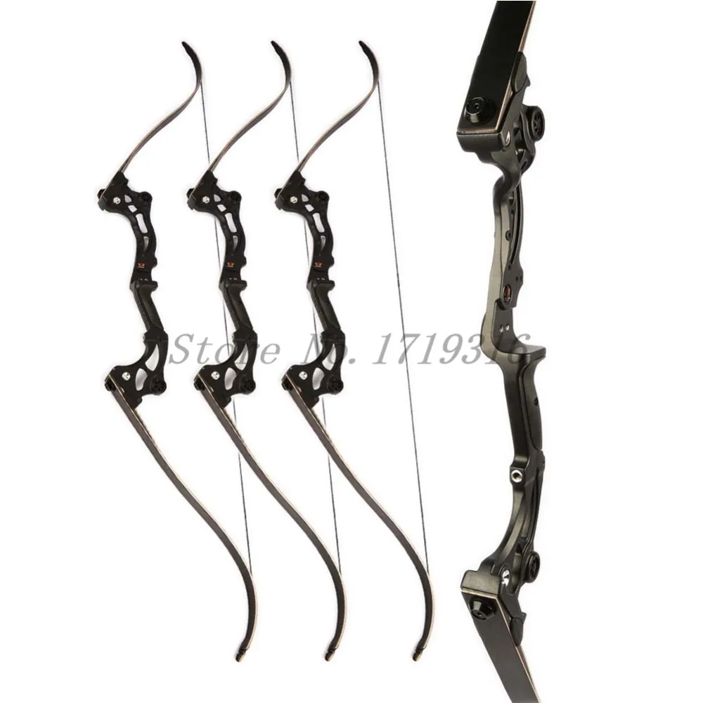 F163 Black Right Hand Hunting Bow Outdoor font b Shooting b font Archery Recurve Bow Free