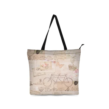 

Casual Handbags Canvas Bag High Capacity Shopping Bag Vintage Style Portable Bags for Women Cheap Shoulder Bags