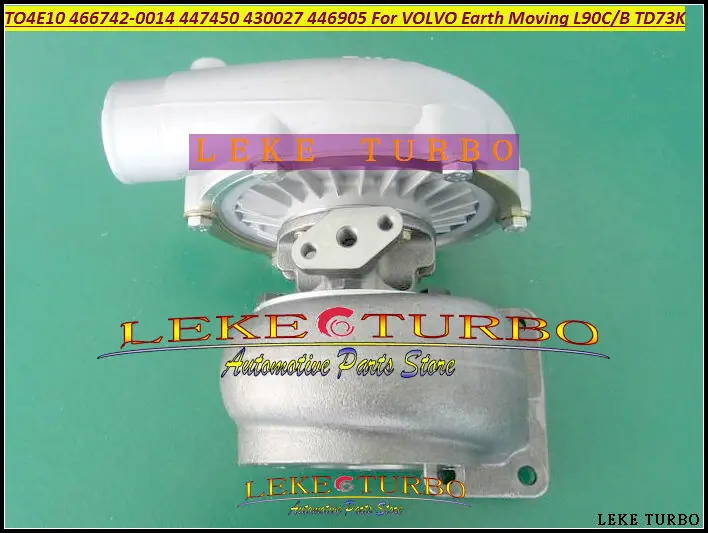 TO4E10 466742-0014 1103390 11032959 4881600 Turbo For Volvo offway L120B BM VME A25C L90B Loader L90C Earth Moving TD73K (3)