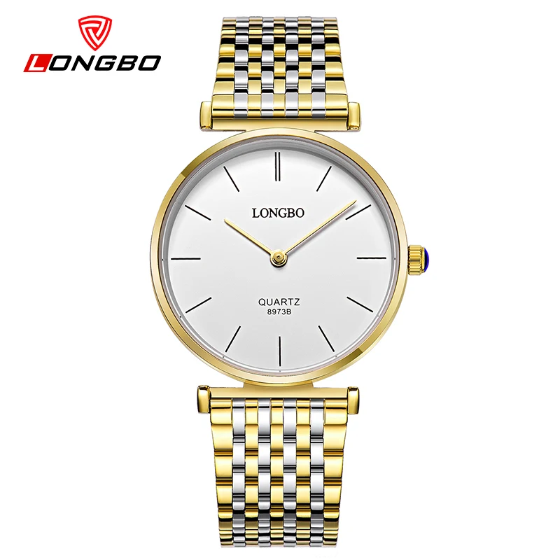 

LONGBO brand simple fashion quartz watch women dress reloj mujer luxury diamond gold watches ladies clock relogio feminino 2017
