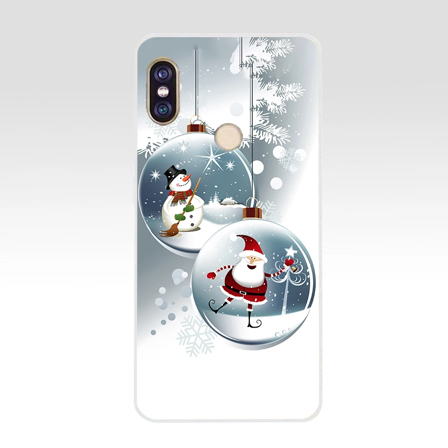 147WE happy New Year merry Christmas Мягкий силиконовый чехол для телефона из ТПУ xiaomi redmi 6 5A 6A 5Plus