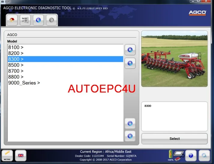 AGCO электронное средство диагностики 1 85 (обновление до 2019) EDT + активация