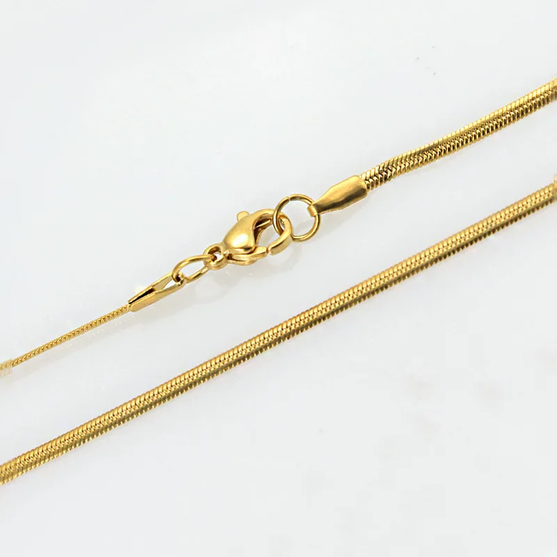 2016 Hot Sale Serpentine Fashion Stainless Steel Necklaces Fashion Jewelry Classic Simple Geometric Modelling Jewelry Design