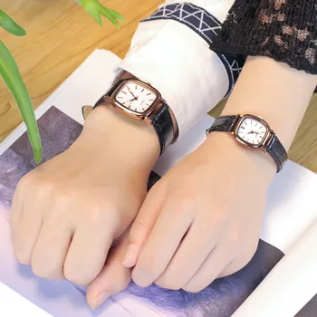

Reloj Hombre 1PC Fashion Couple Watch Leather Luxury Brand Women Men Quartz Wrist Watch for Lovers Relogio Feminino Dropshipping