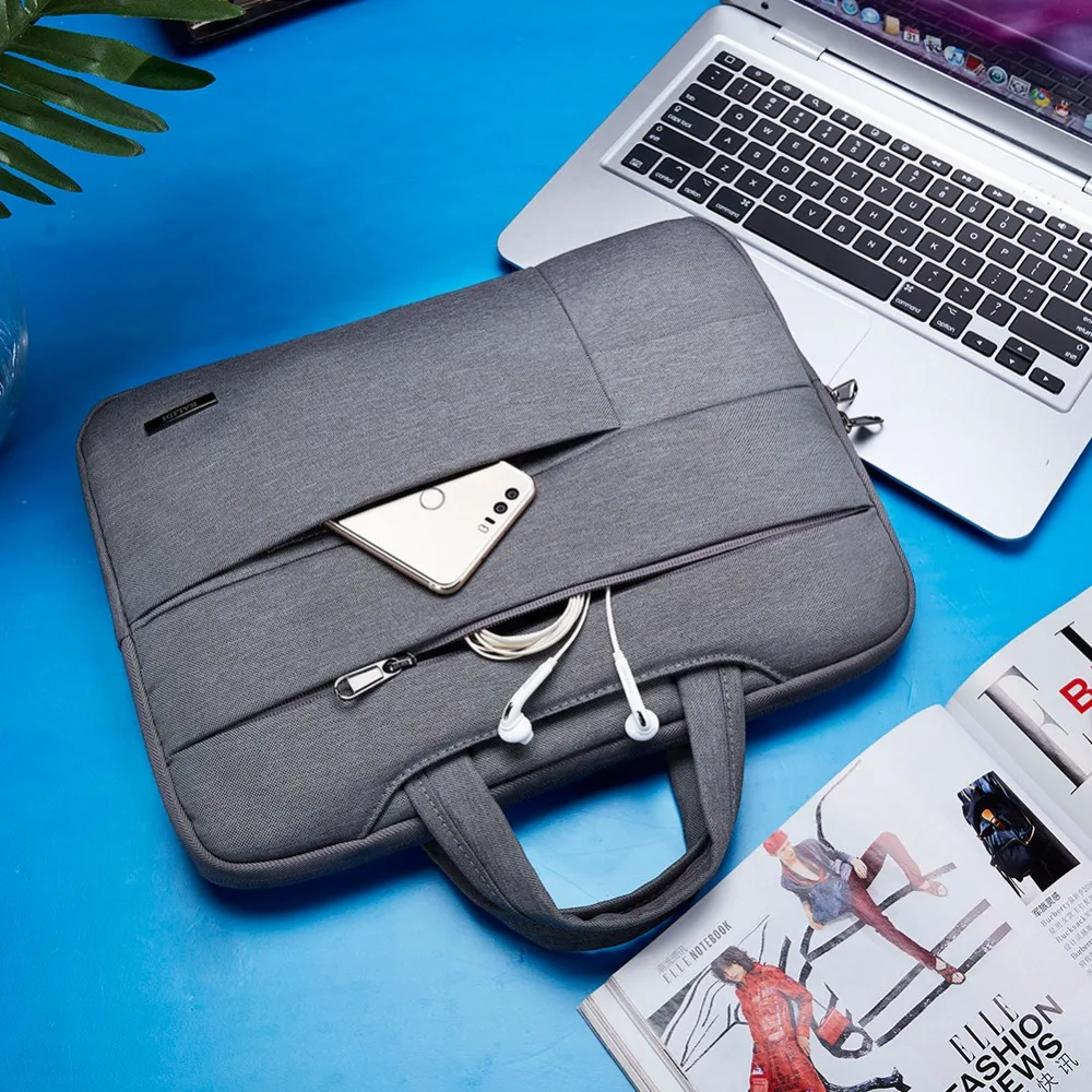 KALIDI Laptop Bag Sleeve 13.3 14 15 15.6 Inch Notebook Bag For Macbook Air Pro 11 13 15 Dell Asus HP Acer Sleeve for Men Women KALIDI Laptop Bag Sleeve 13.3 14 15 15.6 Inch Notebook Bag For Macbook Air Pro 11 13 15 Dell Asus HP Acer Sleeve for Men Women