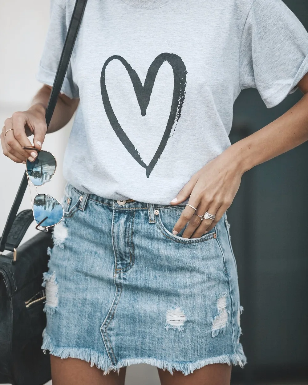 BKLD Новые летние топы Mujer Verano 2018 Harajuku любовь печатные женские футболки