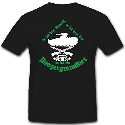 

2019 Fashion Hot sale PzGren Kein Mensch Tier Panzer Grenadier Bundeswehr Fun Humor - T Shirt Tee shirt