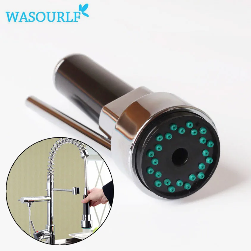 kitchen chrome plated tap small shower head spray out replacement faucet adapter aerator faucet accessories free