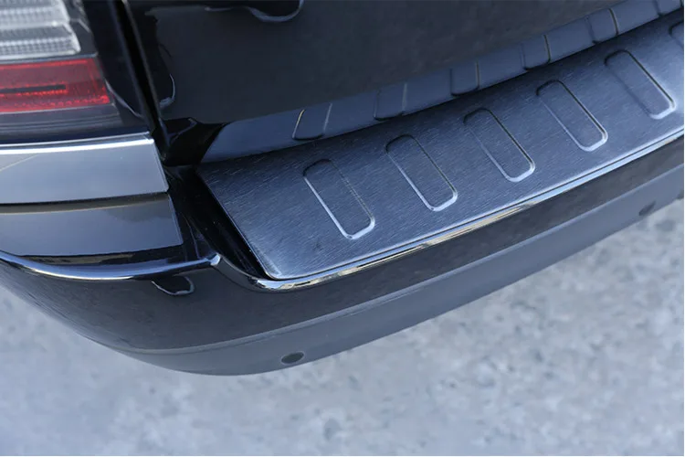 Черный автомобиль снаружи заднего бампера Накладка для Landrover Range Rover Vogue L405-2013 автомобильные аксессуары