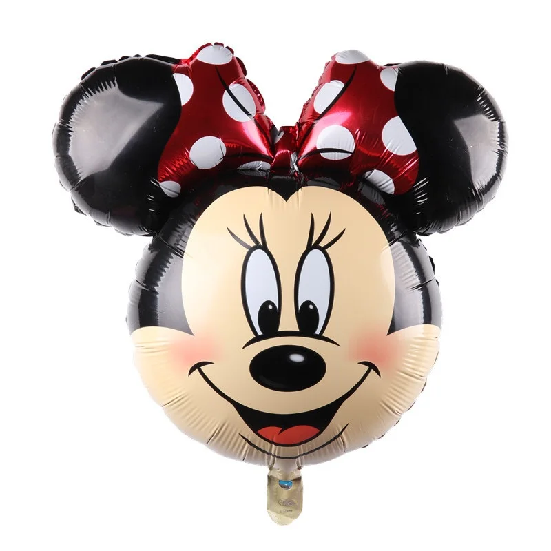 BINGTIAN, большой шар с изображением Микки и Минни, детский шар с головой Микки и Минни, игрушки на день рождения, праздничные украшения: воздушные шары из фольги - Цвет: 15