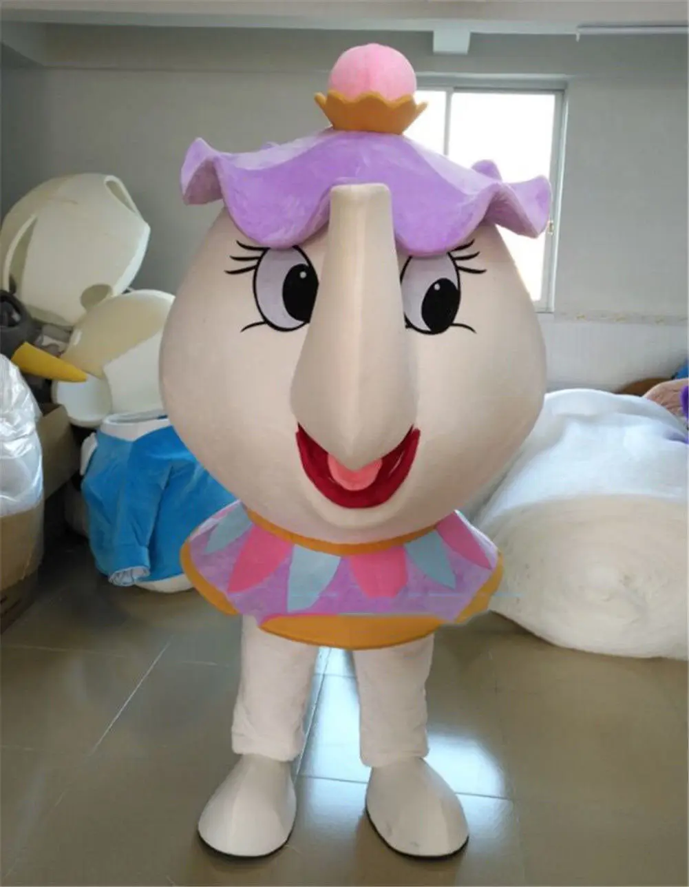 

New Xmas Tea-pot Vegetable Mascot Costume Suits Cosplay Party Game Dress Outfits Clothing A Christmas Easter Adults Halloween