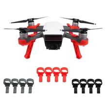 4 шт./компл. стабилизаторы шасси посадочный Противоскользящий защитный кожух камеры для DJI SPARK
