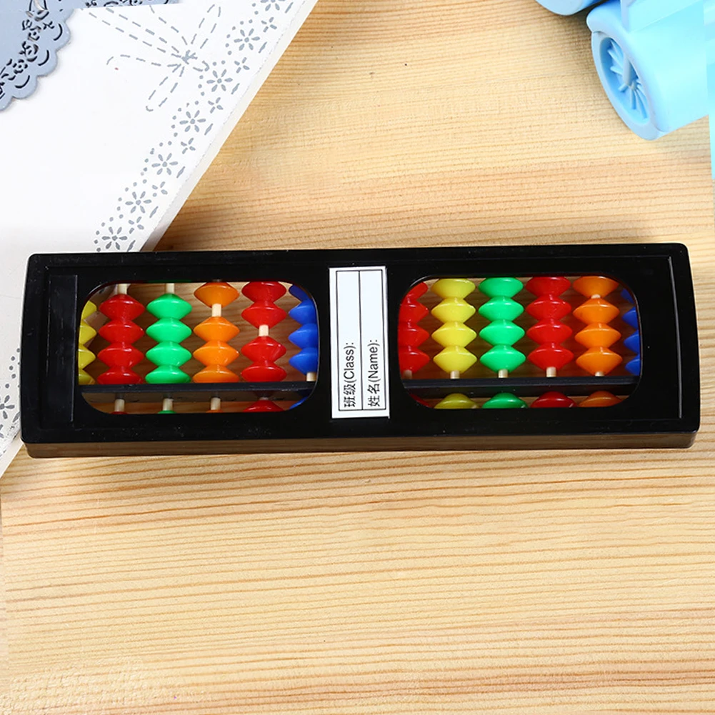 

13 Rods Colorful ABS Soroban Student Arithmetic Educational Kids Math Toys Beads Children Abacus Unisex Calculating Tool Gift
