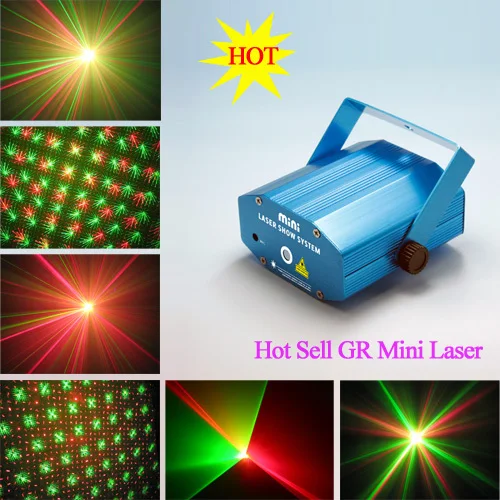 

Blue Mini Portable Manual&Sound Active Green Red RG Meteor Laser Stage lighting Projector DJ Show Wedding Xmas Bar Party Light
