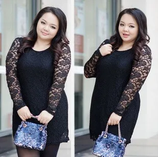 long one piece dress for fat ladies