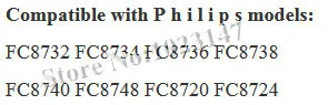 1x Замена Hepa Фильтр Пылесос фильтры для FC8732 FC8734 FC8736 FC8738 FC8740 FC8748 FC8720 FC8724 и т. д