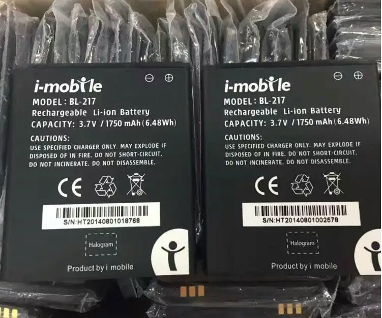 Для Amoi i-Mobile BL-217 мАч 1750 аккумулятор литий-ионный встроенный мобильный телефон Литий-полимерный аккумулятор