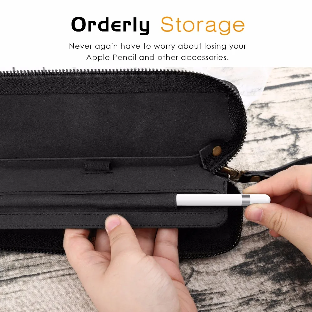 Чехол для карандашей Apple Pencil защитный чехол из искусственной кожи сумка