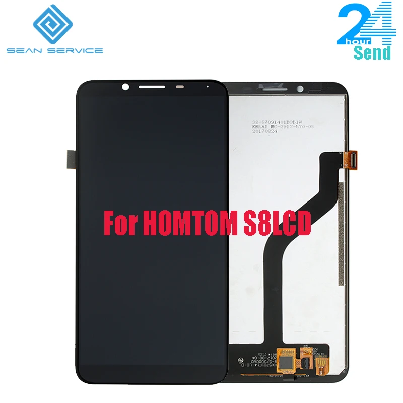 

For Original Homtom S8 LCD Display and Touch Screen Assembly Repair Part 5.7 inch Phone Accessories For Homtom S8 stock