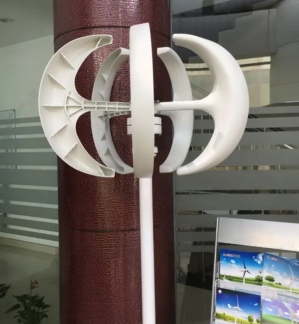 Vertical Axis Wind Turbine Generator VAWT 300W 12VDC Light and Portable Wind Generator Vertical Axis Wind Turbine Generator VAWT 300W 12VDC Light and Portable Wind Generator