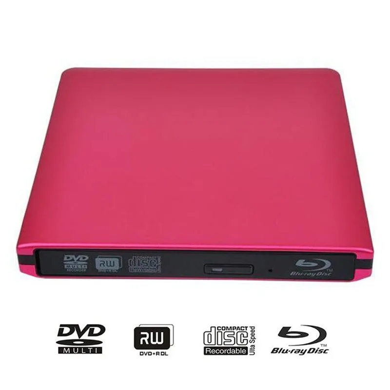 Внешний USB3.0 Blu Ray привод DVD горелка 3D Bluray плеер BD ROM RW горелки писатель для Macbook