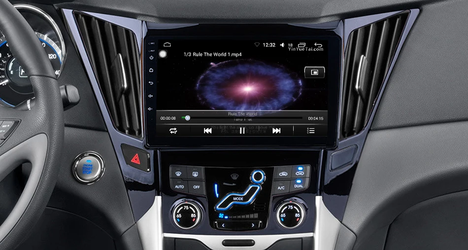 Idoing 10," 1Din Автомобильный Android 8,1 Радио мультимедийный плеер для hyundai Sonata 2011- gps навигация и ГЛОНАСС 4G+ 64G 8Core DSP