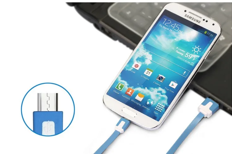 1 м Высокое качество без каблука Дизайн зарядный кабель данных для Samsung Nokia HTC Xiaomi зарядки V8 данных Провода