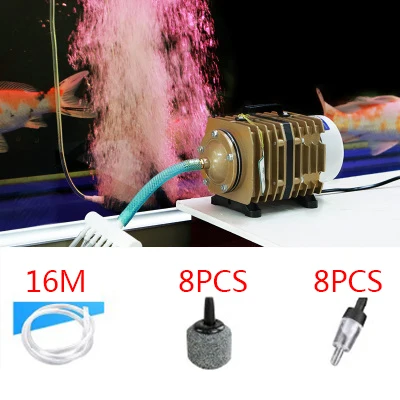 SUNSUN ACO-005 большой аквариум для рыбок аэрационный насос электромагнитный насос высокого давлениа/кислородный насос 80 - Цвет: ACO-005Accessories