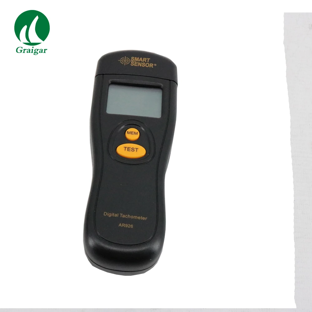 Smart Sensor AR926 LCD Digital Laser Tachometer Infrared Photo