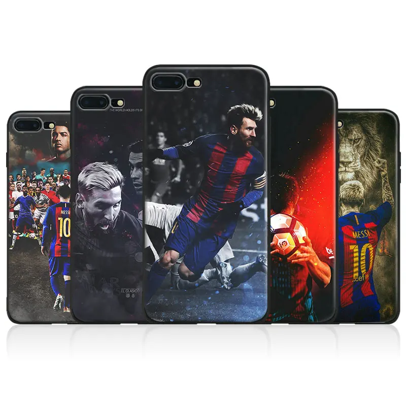 

Lionel Messi Coque tpu Soft Silicone Phone Case Cover Shell For Apple IPhone X 8Plus 8 7Plus 7 6SPlus 6s 6Plus 6 Se 5s 5