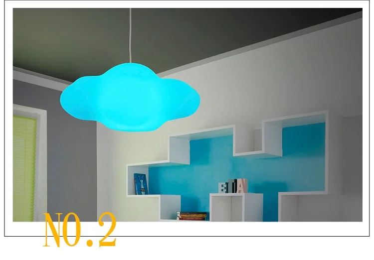 LukLoy LED Pendant Light Modern Creative Restaurant Study Kid INS Living Room Bedroom Cloud Decorative Dining Room Hanging Lamp