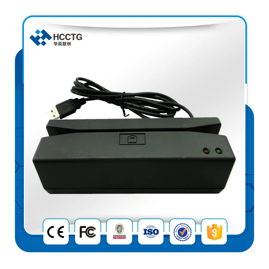 

Hot Cheap Track123 Usb MSR Magnetic card Reader skimmer HCC720