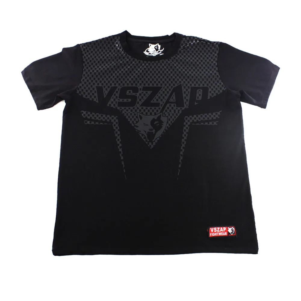 VSZAP-Sharp Sleeve T-shirt, Combat Clothes, Muscle Muay Thai MMA, Cotton Jerseys sports apparel mens t shirt