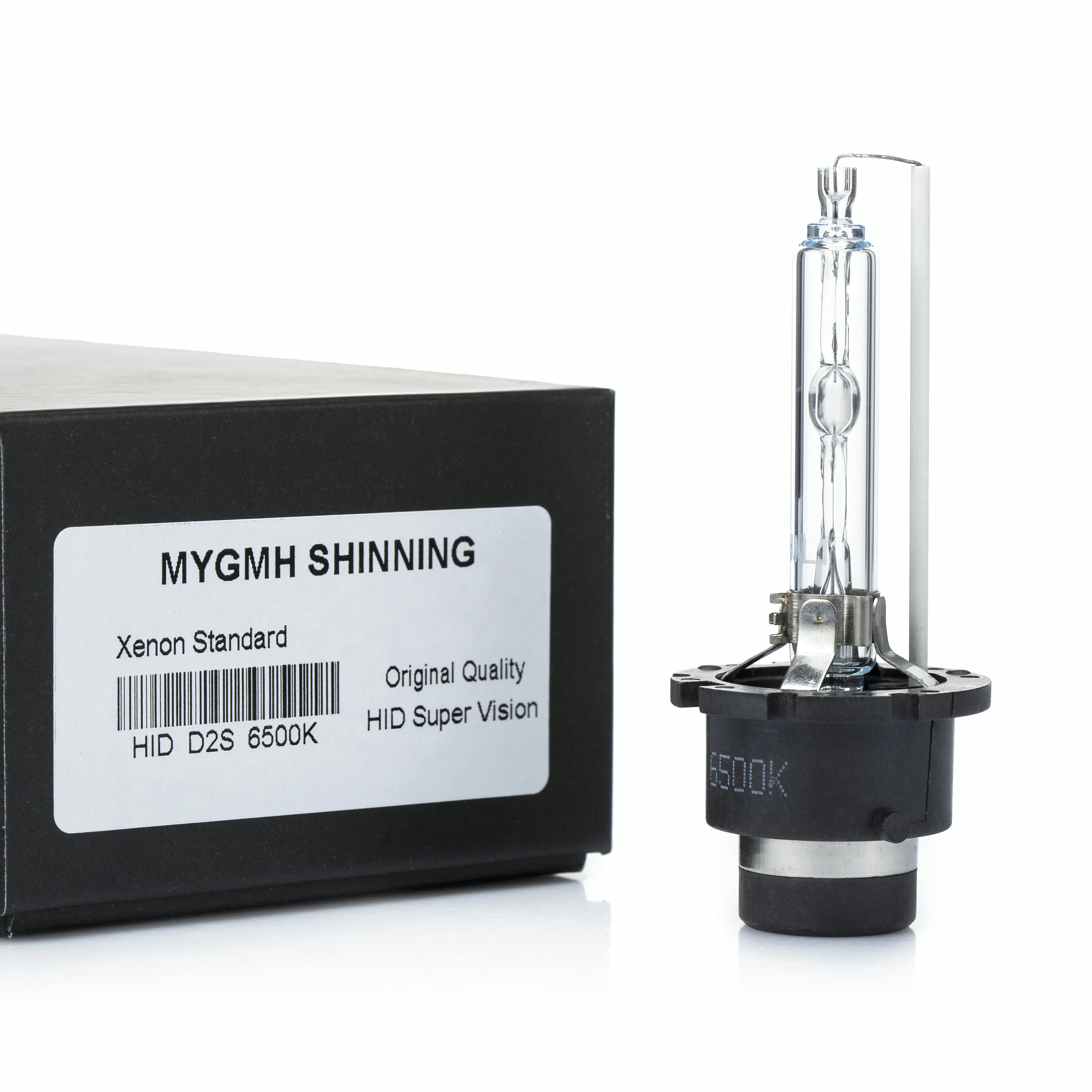 

MYGMH SHINNING 2 PCS 12V 35W D2S Xenon Bulb Super High brightness Car Headlight HID Fast Bright UV Free Super Vision 5500K 6500K