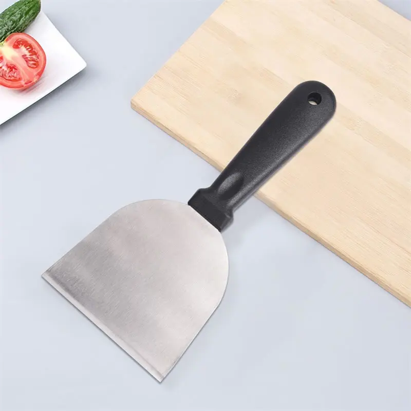 OBRKING Stainless Steel Pizza Peel Transfer Shovel Tray Moving Plate Cake Lifter DIY Cookie Spatula Scraper Cake Baking Supplies