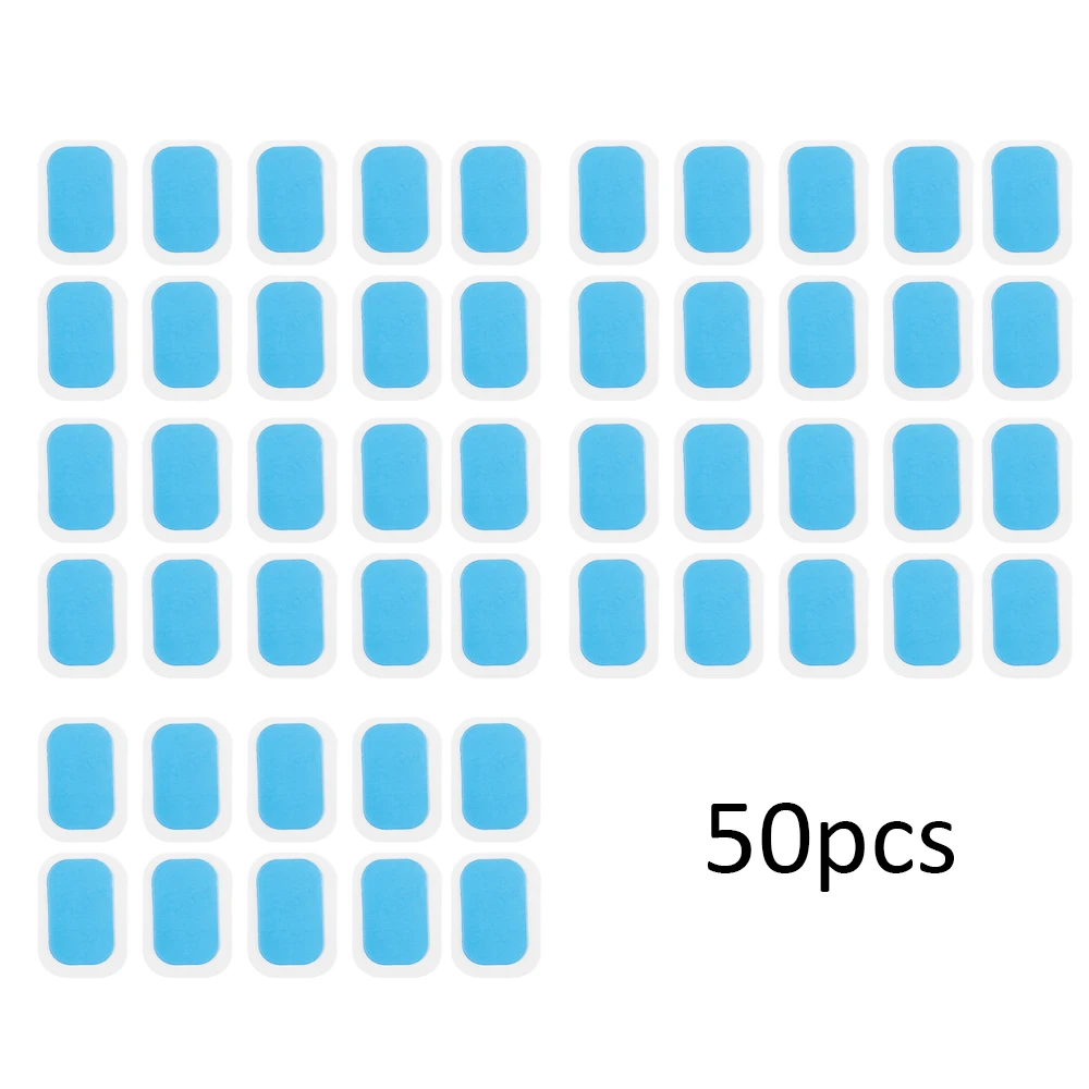 25 пачек брюшной гель наклейки фитнес оборудование гидрогель EMS тренажер брюшной полости гель-коврик стимулятор мышц Массажер для похудения