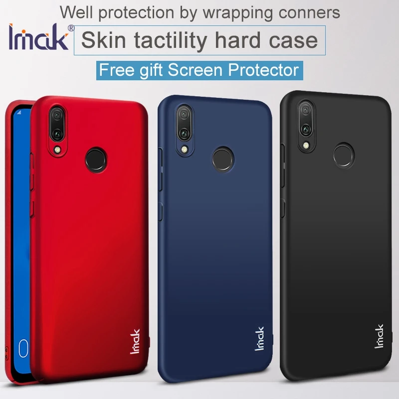 IMAK Для huawei Y9 (2019) чехол жесткий из поликарбоната Пластик Крышка для наслаждаться 9