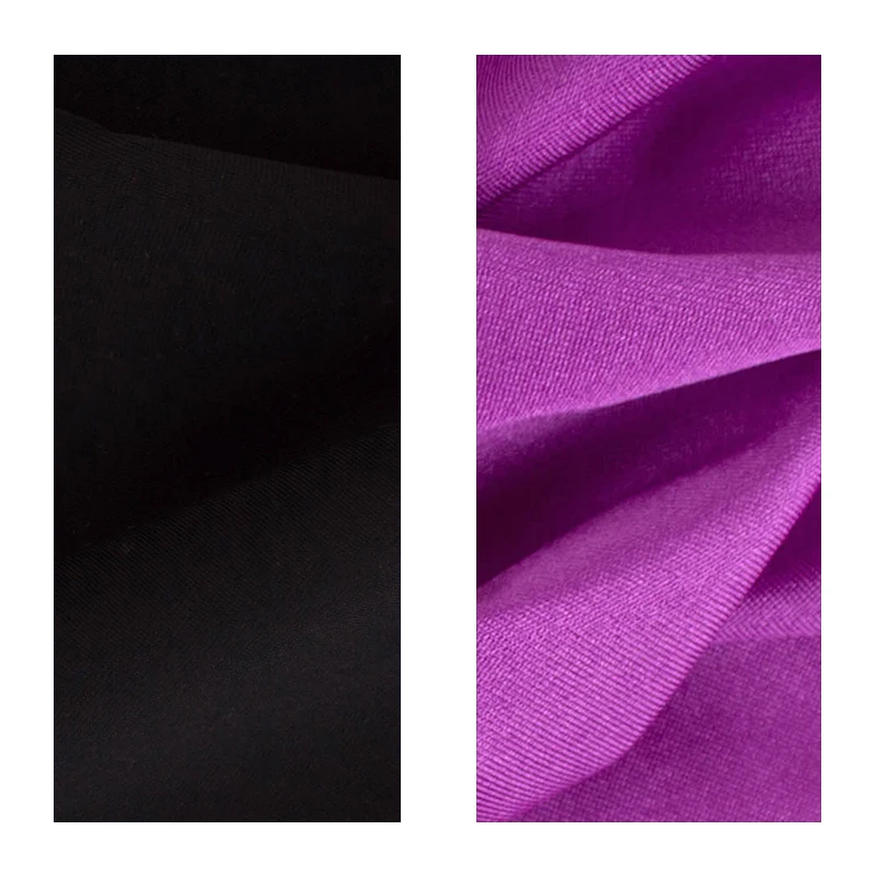 Платье для фигурного катания Nasinaya, индивидуальные юбки для конькобежцев, для девочек, женщин, детей, для гимнастики, выступления, черный, белый цвет - Цвет: black purple