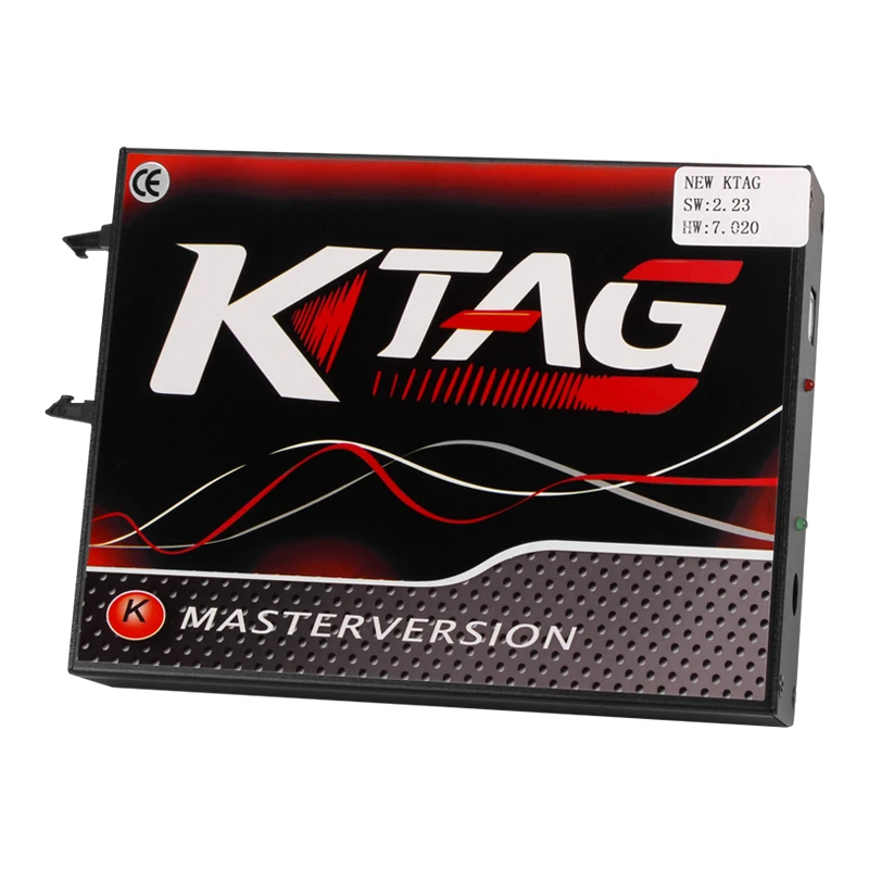 KTAG V7.020 красный ЕС 4 светодиодный K-TAG 7,020 ECU программист онлайн KESS V2 V5.017 V2.47 мастер KESS V5.017 2,47 ECU чип тюнинговый инструмент