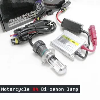 

2018 New Arrival Top Fashion Motorcycle H4 Bi-xenon Lamp 35w H4 hi/low Xenon Light With Ballast High Whole Body Kit