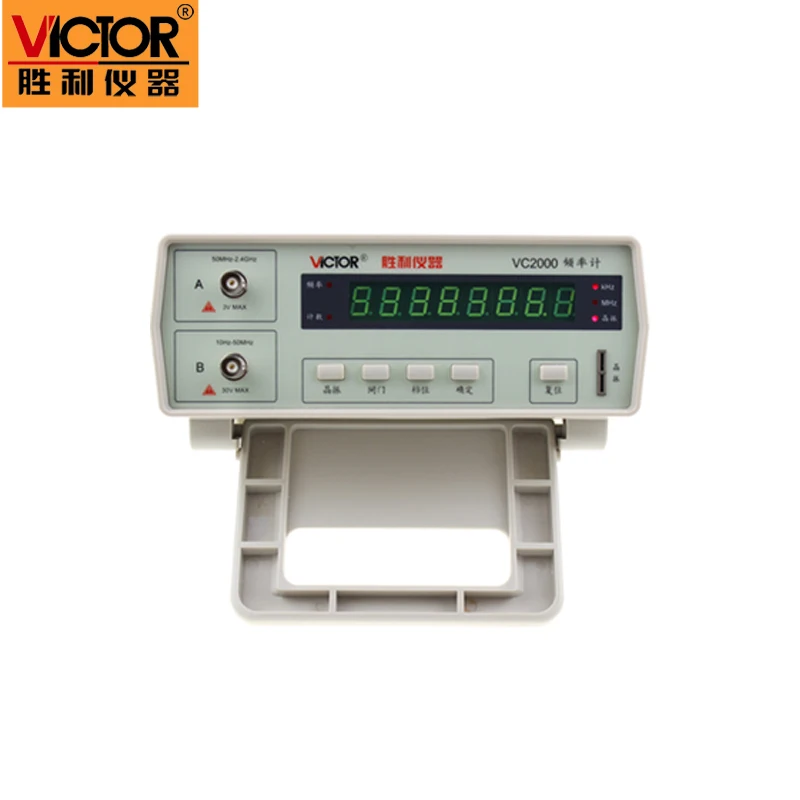 Прецизионный цифровой измеритель частоты VICTOR VC2000 10 гц 240ггц тестер счетчик 8