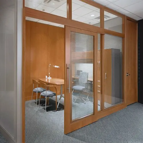 Aliexpress.com : Buy wood frame office sliding door from