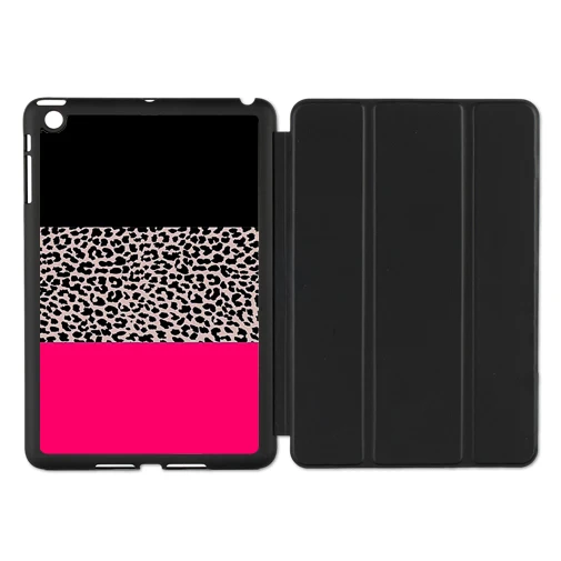Black Pink Leopard Lovely Folio Cover Case For Apple iPad 1 2 3 4 Mini Air Pro 9.7 10.5 12.9 New 2017 a1822 |