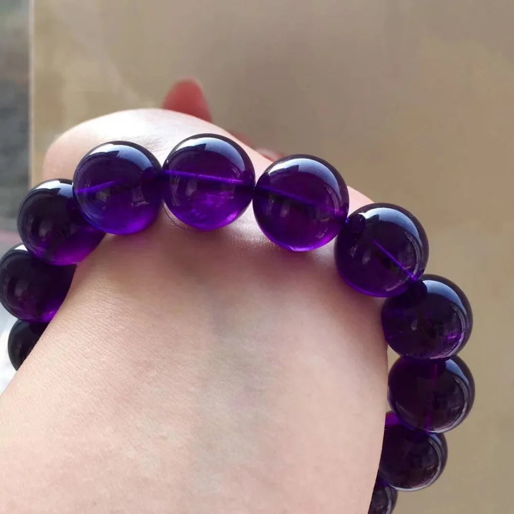 Natural Amethyst Crystal Bracelet