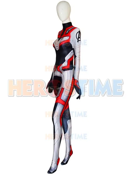 High Quality Woman Avengers 4 Cosplay Costumes Lycra 2019 Avengers Endgame film Quantum Realm Team Female Bodysuits Custom Made