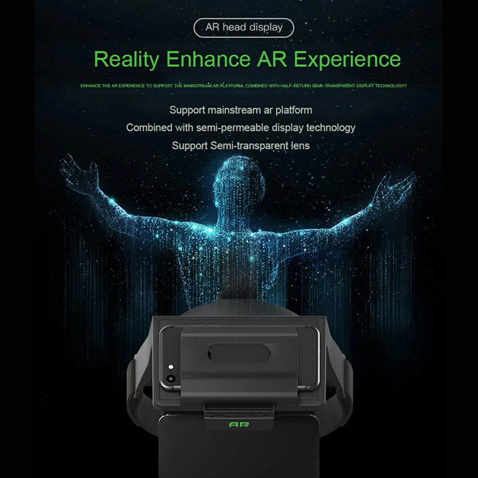 AR очки коробка 3D голографический экран Шлем проектор голограмм для 4 5 дюймовые