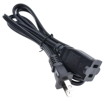 

10A US Plug Converter Power Supply 2 Pin AC Male-US Connector Cable Wire,1 PCS