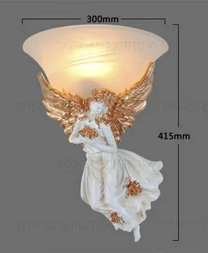 Американский Европейский смолы ангел творческая гостиная ночники проход коридор светильники, E27, AC110-240