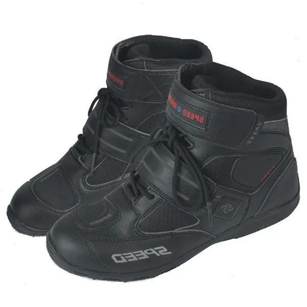 Зимние водонепроницаемые кожаные мотоциклетные ботинки профессиональная обувь для бега Мотоциклетный Ботинок ботинки для верховой езды