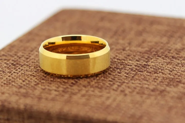 2017 Fashion Charm Jewelry ring men stainless steel Black Rings For Women